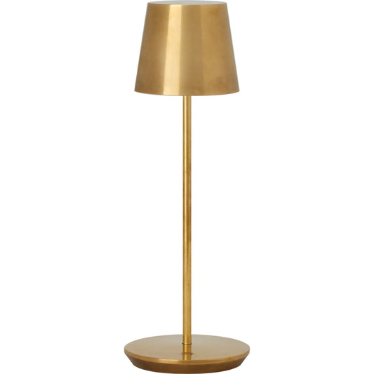 Nevis Accent Rechargeable Table Lamp by Visual Comfort & Co.. Made from aluminum or brass in a unique style.