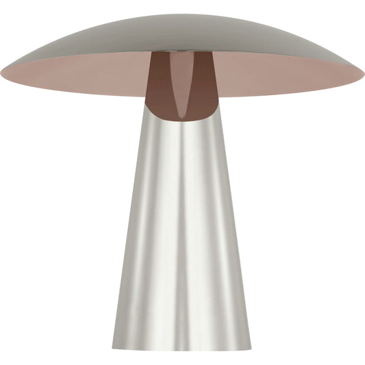 Aegis Medium Steel Table Lamp by Visual Comfort & Co.. Made from steel or brass in a unique style.