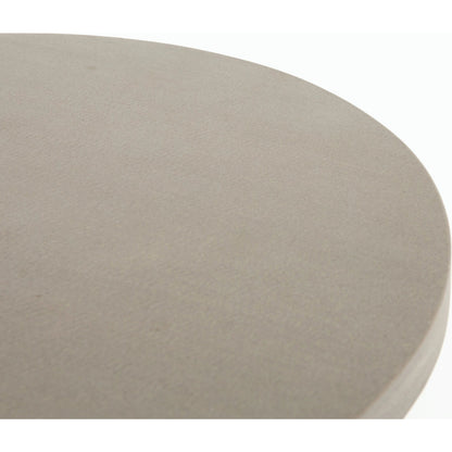 Cyrus Outdoor Counter Table by Four Hands in black, light grey and black, light gray. Made from lavastone composite, iron in a modern style.