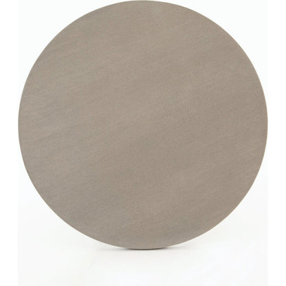 Cyrus Outdoor Counter Table by Four Hands in black, light grey and black, light gray. Made from lavastone composite, iron in a modern style.