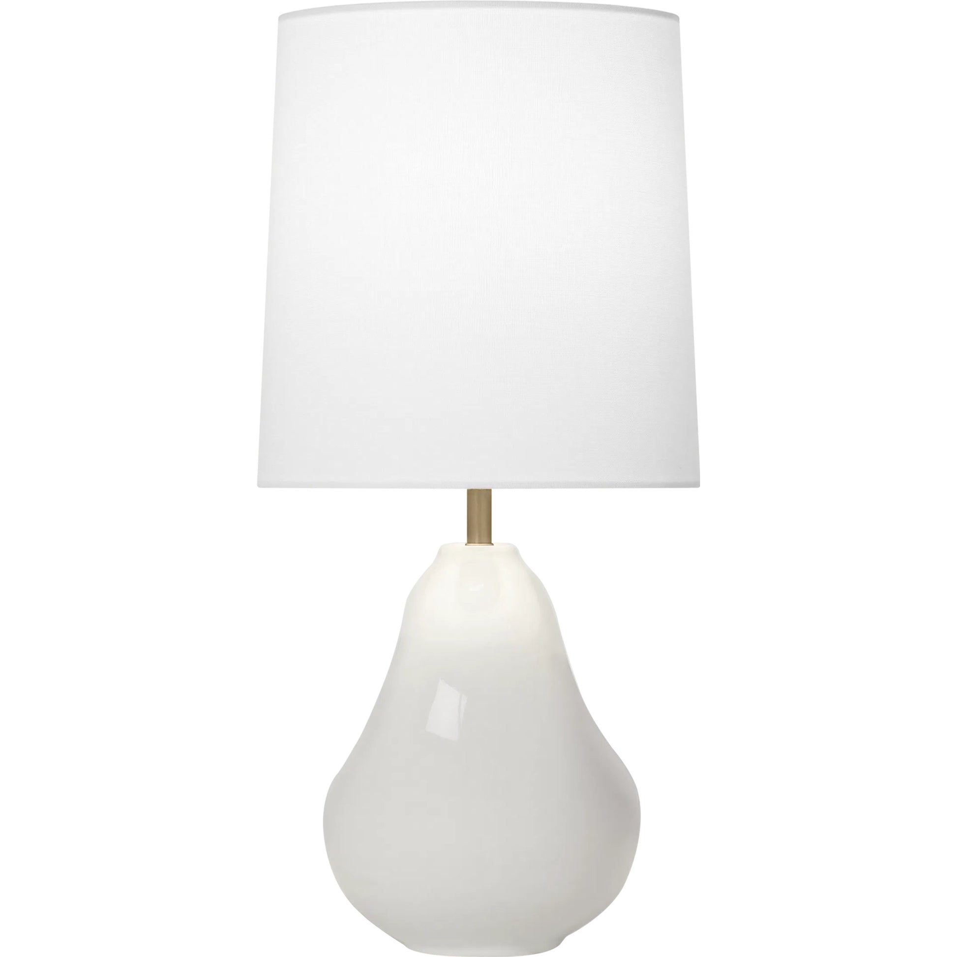 Ulla Small Table Lamp by Visual Comfort & Co. in dove grey crackle. Made from ceramic in a unique style.