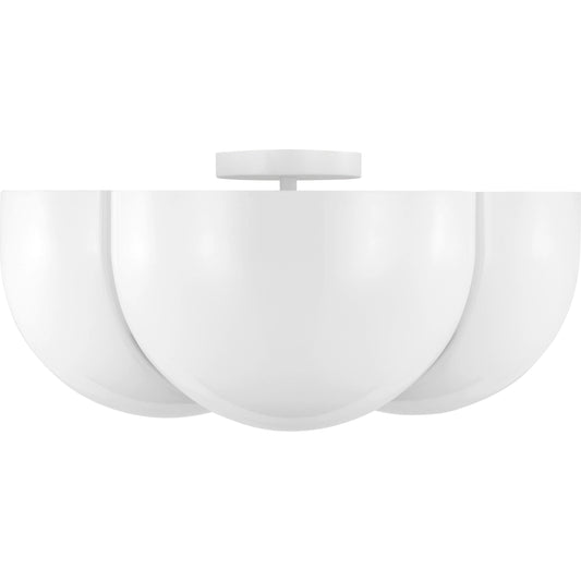 Cheverny Large Semi-Flush Mount by Visual Comfort & Co.. Made from steel in a unique style.