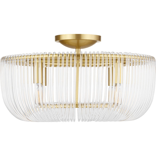 Pierce Flush Mount by Visual Comfort & Co.. Made from steel in a unique style.