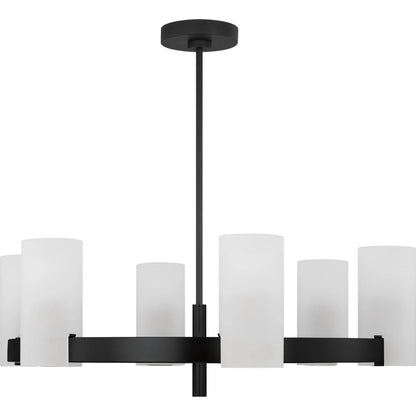 Rhode Large Chandelier by Visual Comfort & Co.. Made from steel in a transitional style.