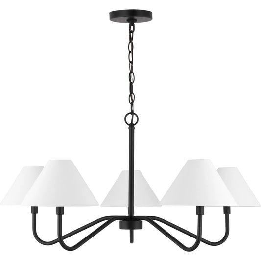 Eldon Large Chandelier by Visual Comfort & Co.. Made from steel in a unique style.