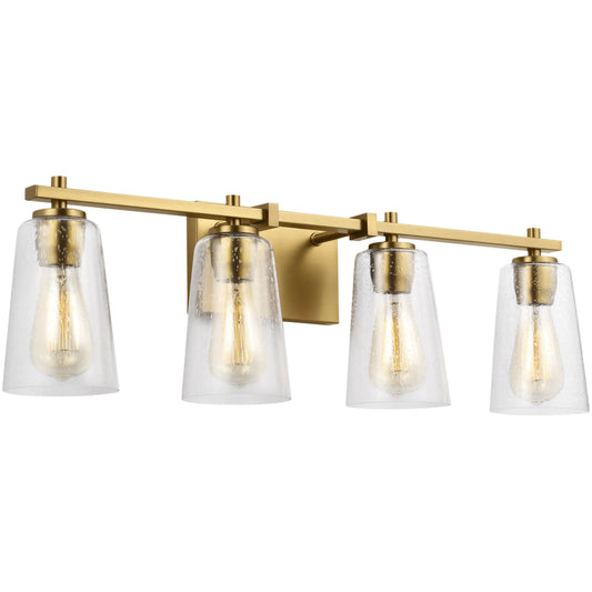Mercer 4-Light Vanity by Visual Comfort & Co.. Made from steel in a unique style.