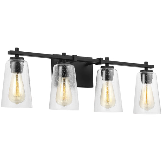 Mercer 4-Light Vanity by Visual Comfort & Co.. Made from steel in a unique style.