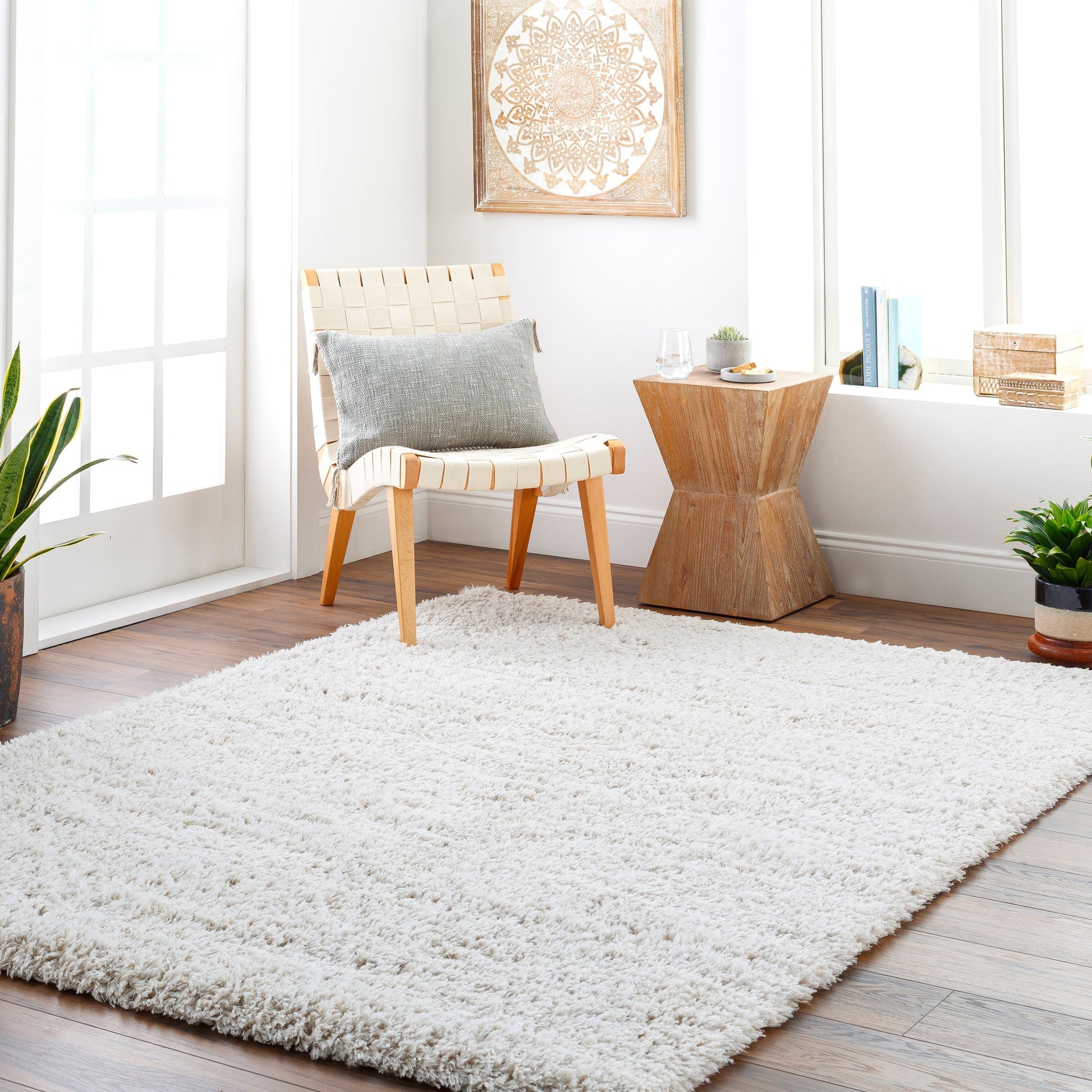 Natural Rug by Livabliss. Made from 100% polyester, 100% recycled material in a modern style.
