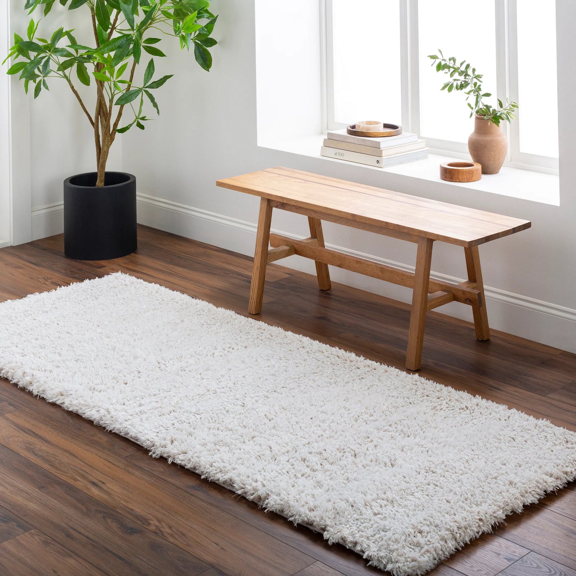 Natural Rug by Livabliss. Made from 100% polyester, 100% recycled material in a modern style.