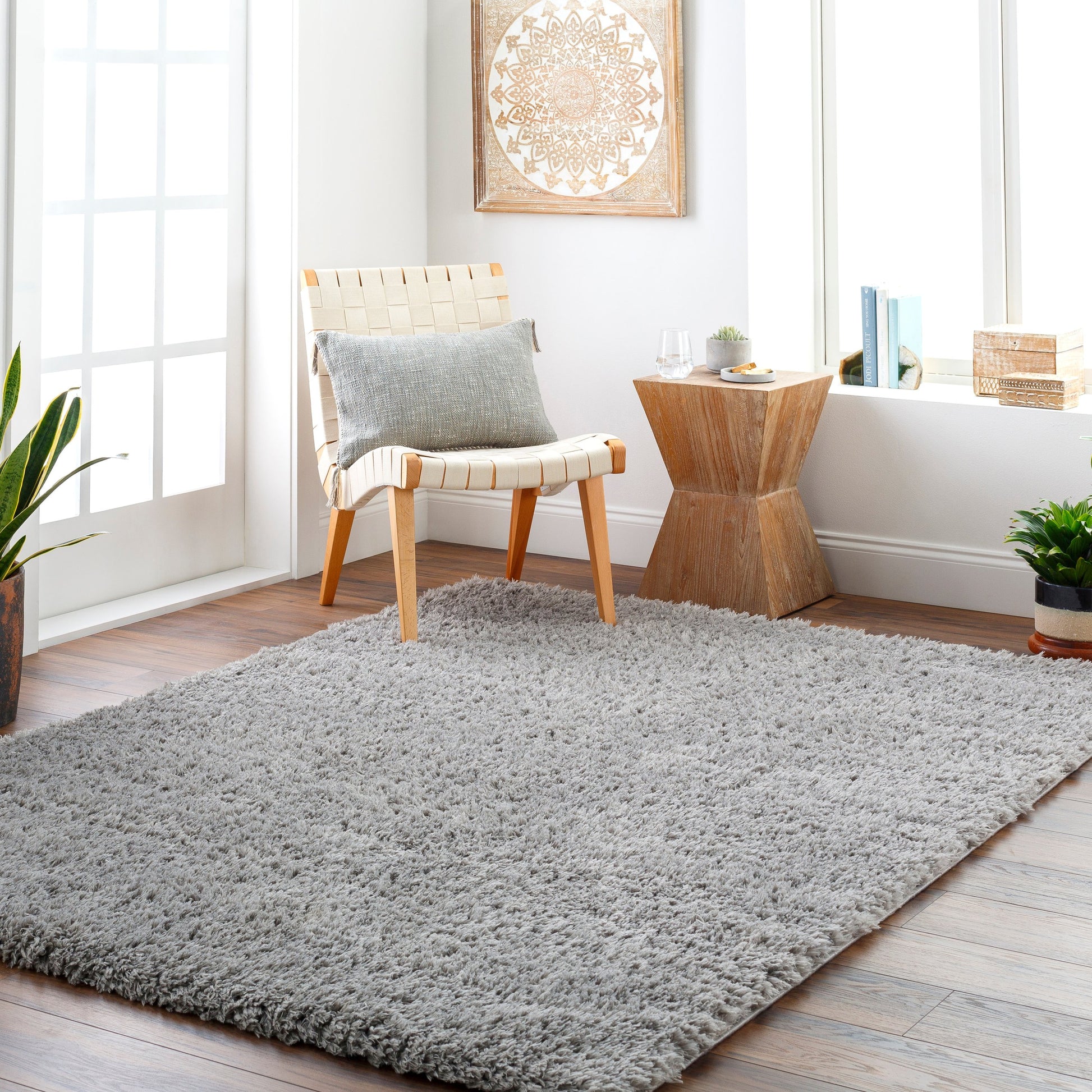 Natural Rug by Livabliss. Made from 100% polyester, 100% recycled material in a modern style.