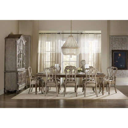 Chatelet Buffet by Hooker Furniture in caramel froth, paris vintage. Made from pecan veneers, resin, solid-wood edge top in a traditional style.