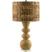 Vedruna Accent Table Lamp 625347 by Livabliss. Made from resin, crystal, linen, polyester in a rustic style.