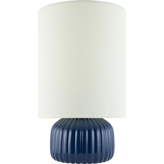 Vadso Accent Table Lamp by Livabliss in glazed. Made from ceramic, linen in a unique style.