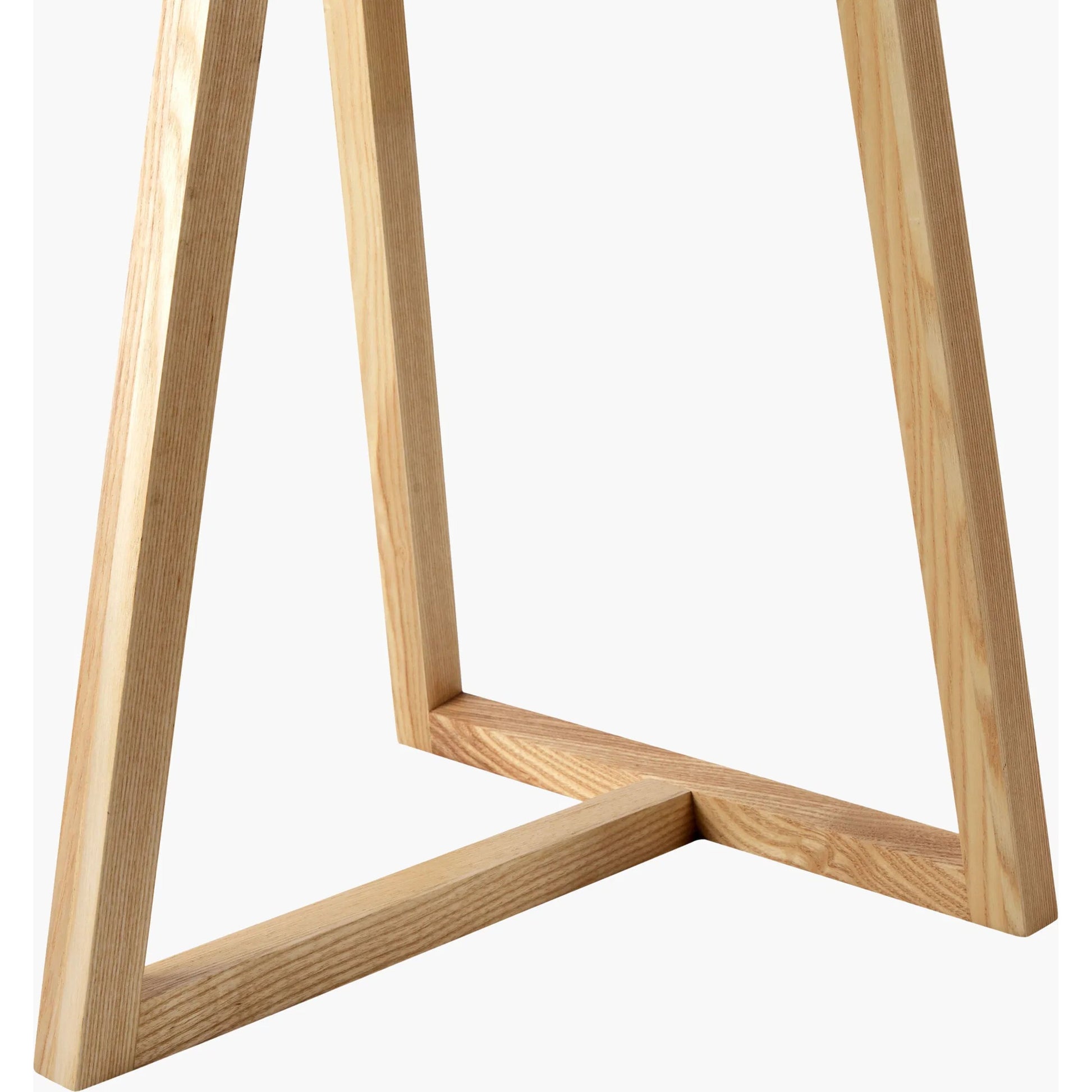 Verdantia Floor Lamp by Surya in body: wood, cord: black. Made from body: wood, shade (outside): linen in a modern style.
