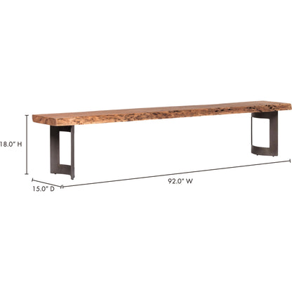 Bent Bench by Moe's Home Collection. Made from unique in a modern style.