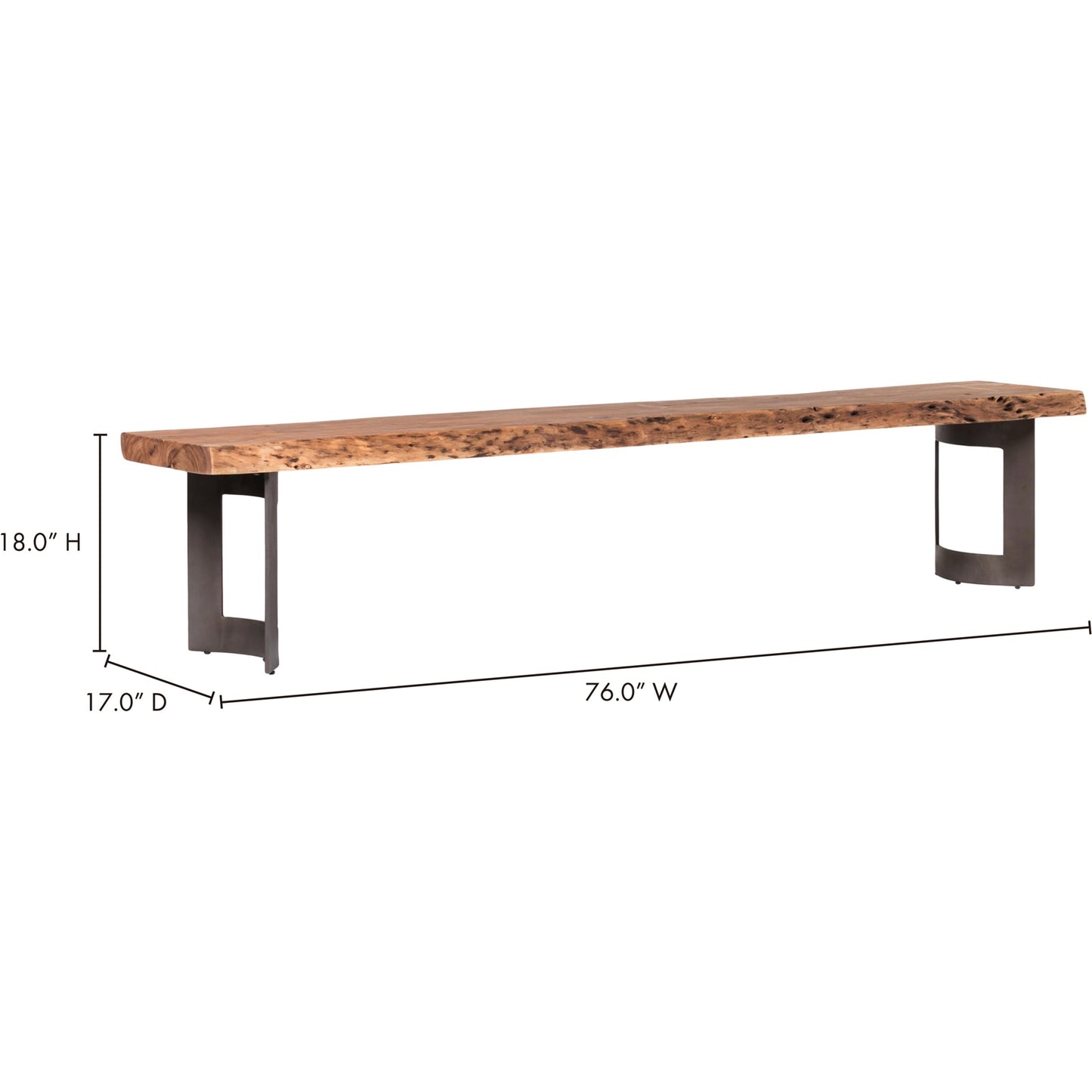 010 SI-2121865 | Additional Silo | Bent Bench by Moe's Home Collection. Made from unique in a modern style.
