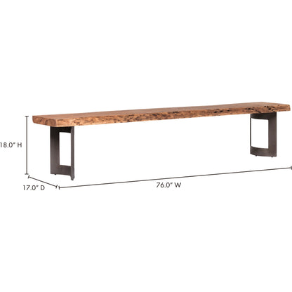 Bent Bench by Moe's Home Collection. Made from unique in a modern style.