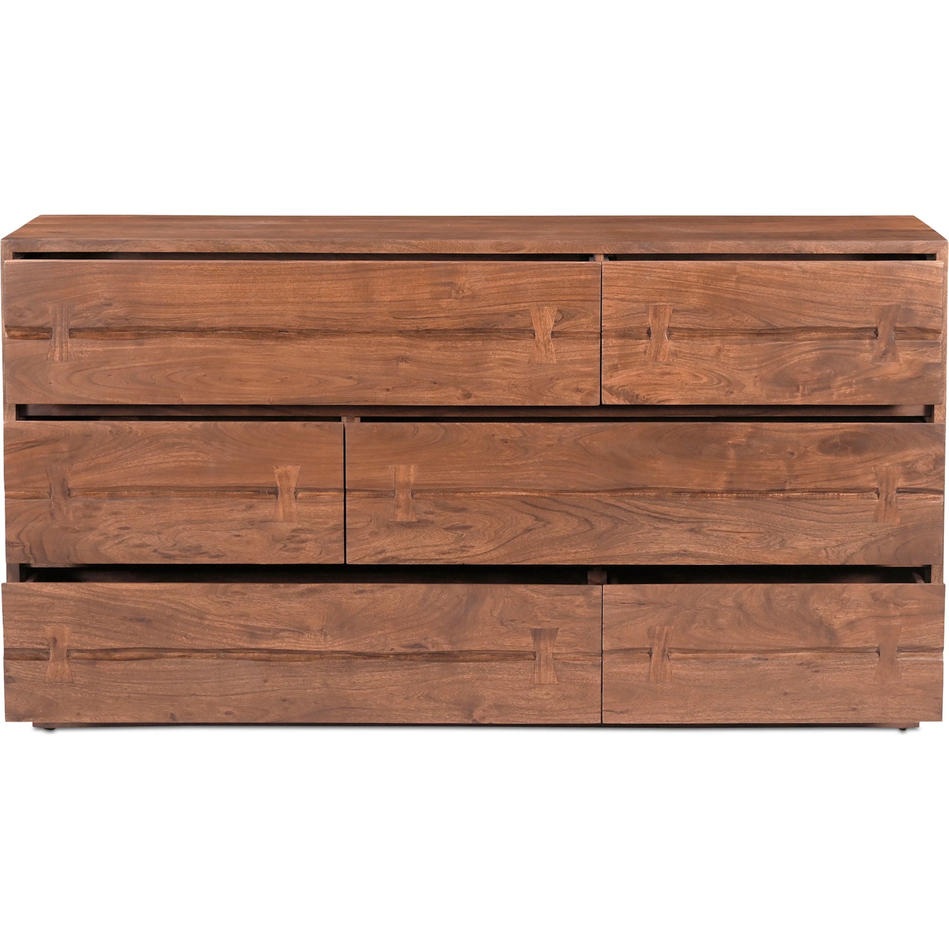Madagascar Dresser by Moe's Home Collection in brown. Made from solid acacia wood in a eclectic & global style.