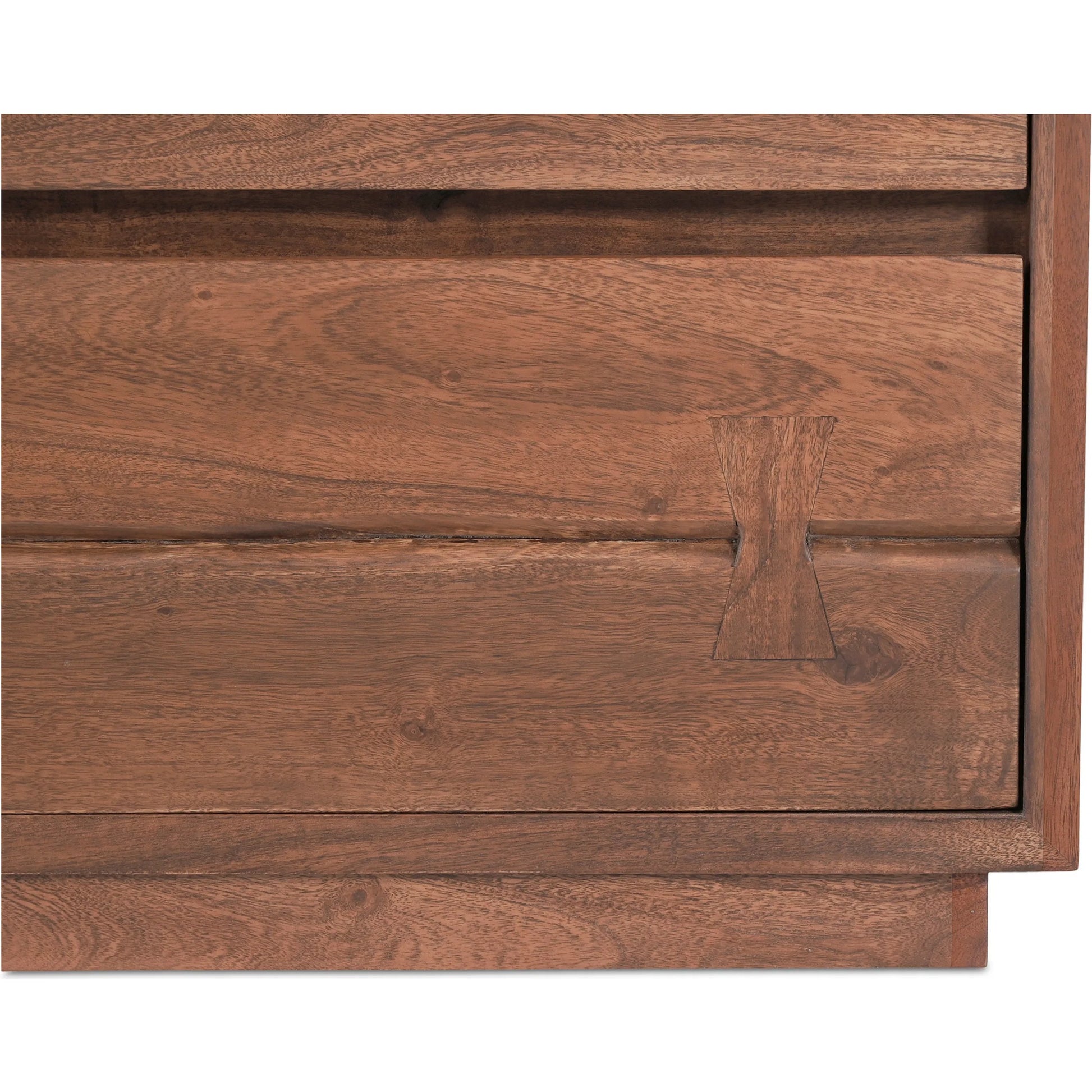 Madagascar Chest by Moe's Home Collection in brown. Made from solid acacia wood in a modern style.