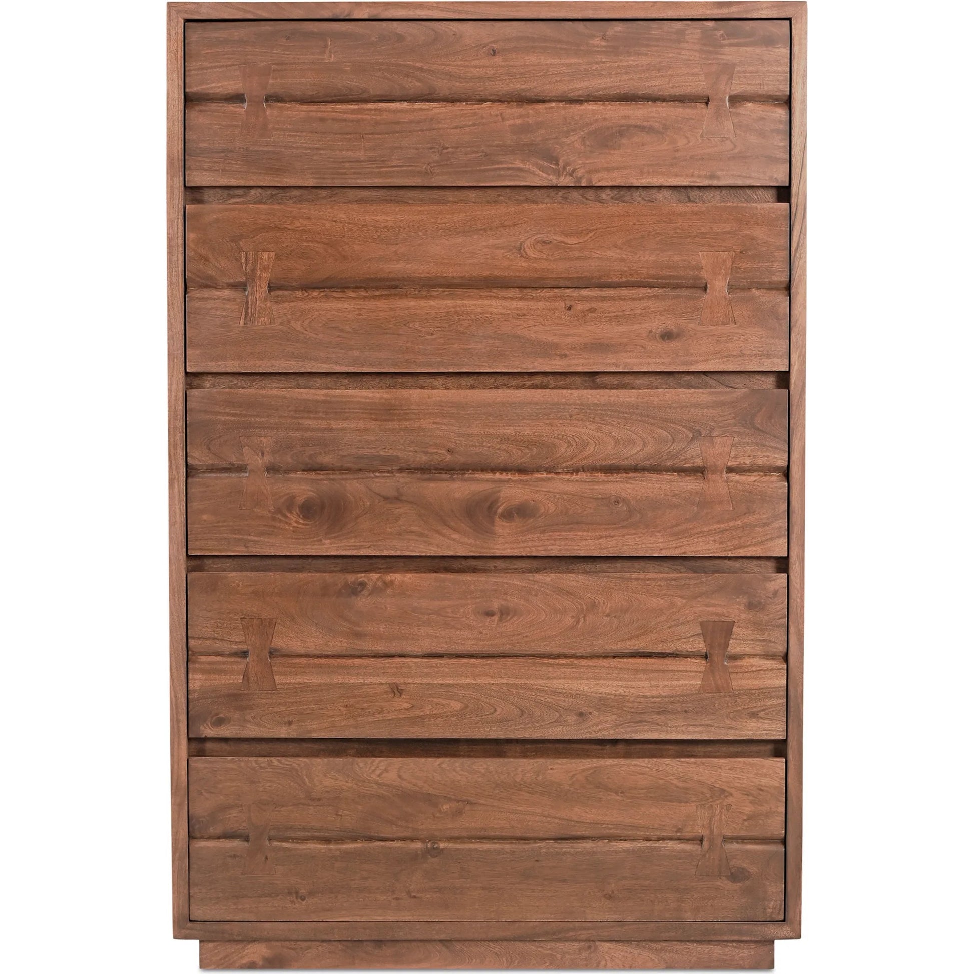 Madagascar Chest by Moe's Home Collection in brown. Made from solid acacia wood in a modern style.