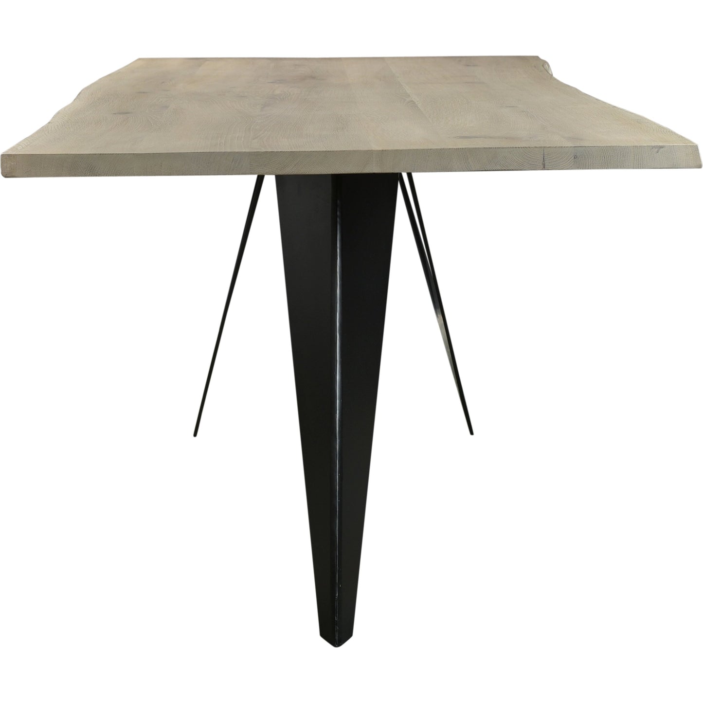 005 SI-2121880 | Additional Silo | Bird Dining Table by Moe's Home Collection in natural. Made from solid oak, iron base in a modern style.