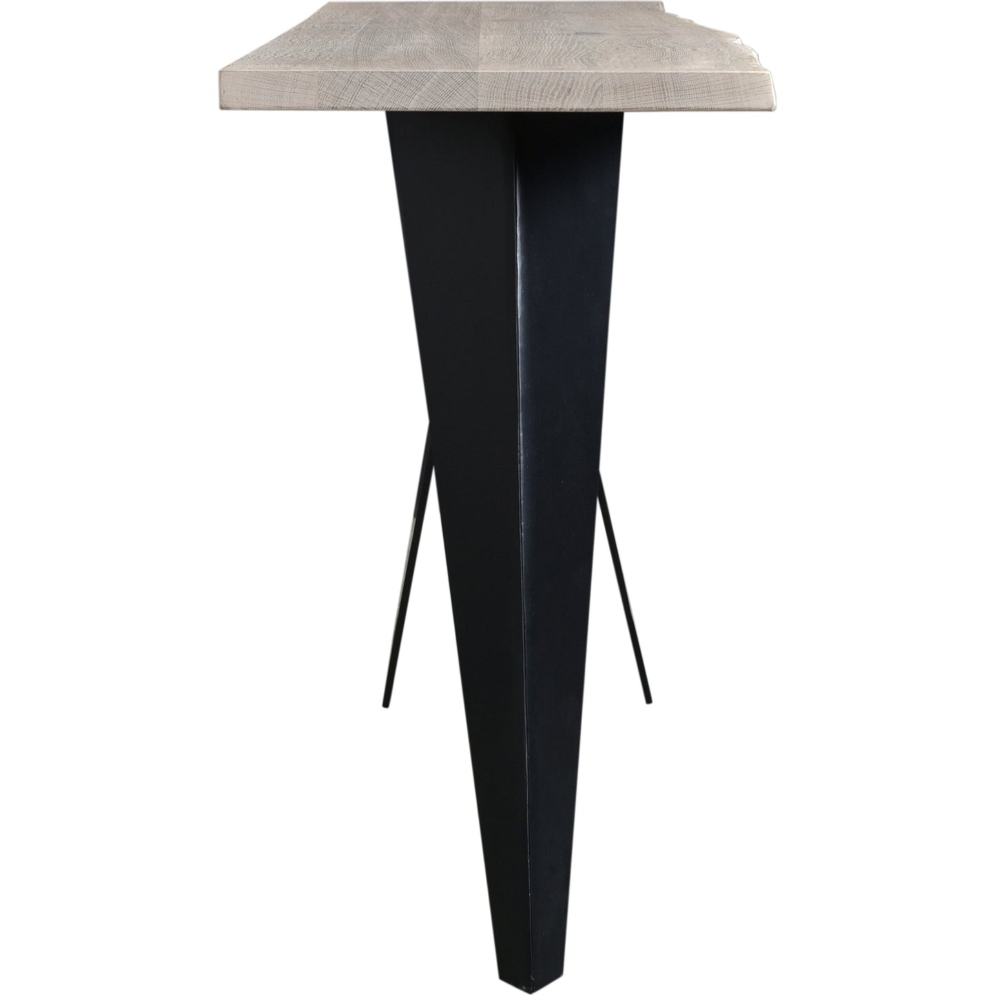 003 SI-2121879 | Additional Silo | Bird Console Table by Moe's Home Collection in natural. Made from solid oak, iron base in a modern style.
