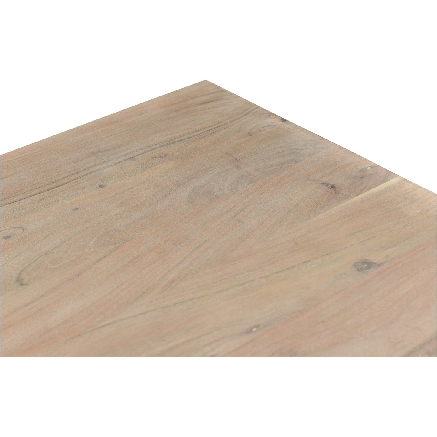 002 SI-2122080 | Closeup | Tanya Dining Table by Moe's Home Collection in light grey. Made from solid acacia in a modern style.