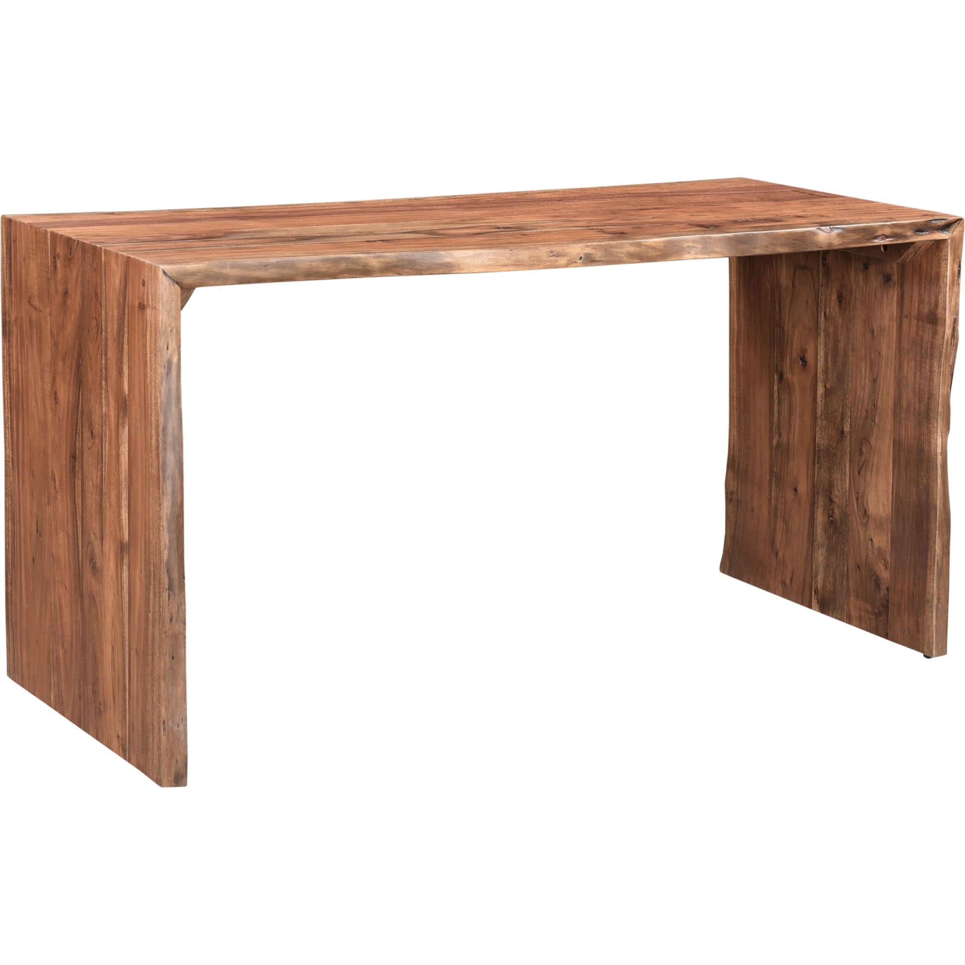 Tyrell Desk by Moe's Home Collection in natural. Made from solid acacia wood in a modern style.