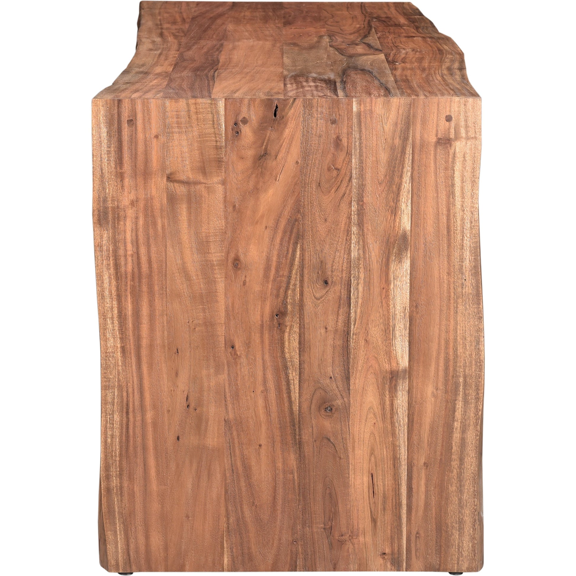 Tyrell Desk by Moe's Home Collection in natural. Made from solid acacia wood in a modern style.