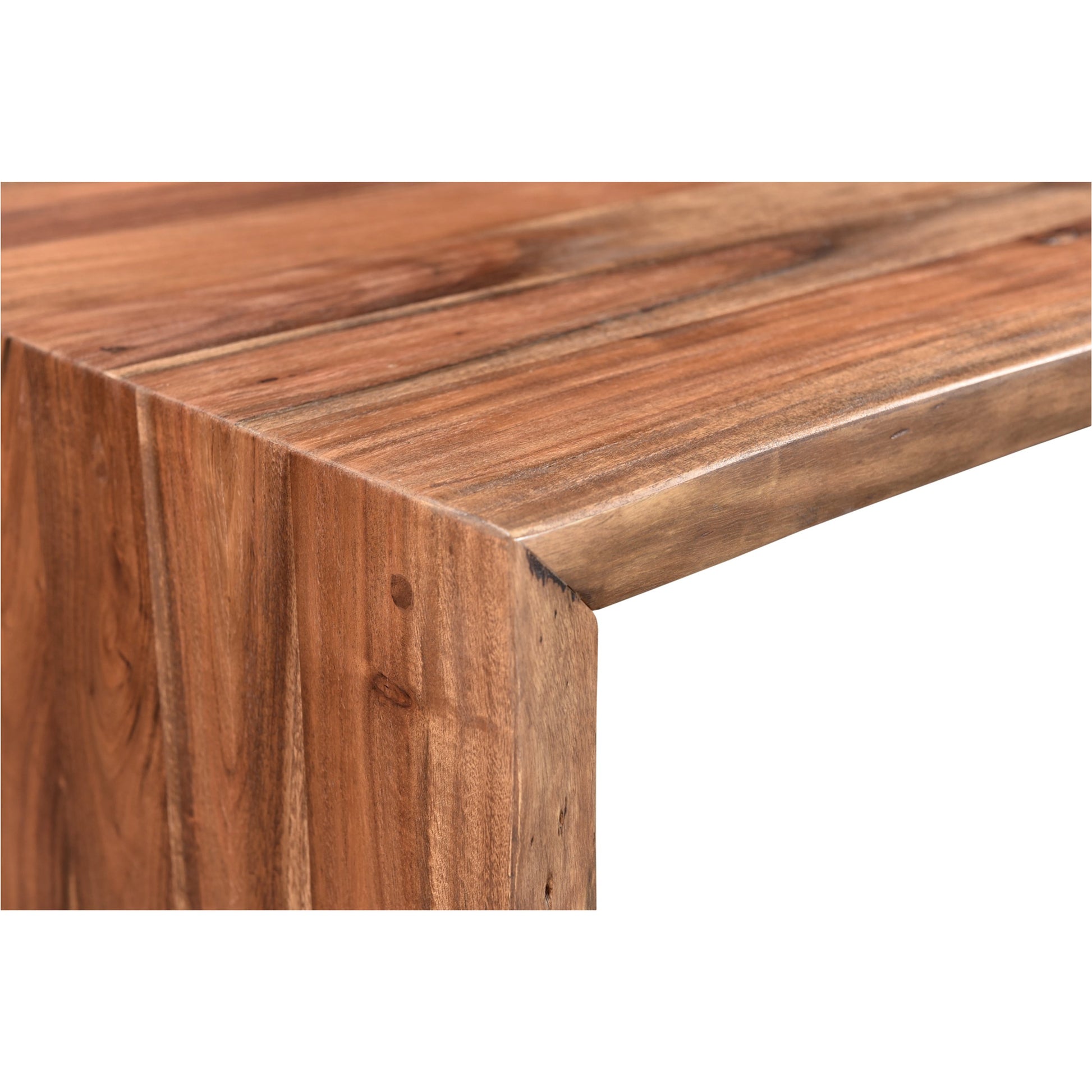 Tyrell Desk by Moe's Home Collection in natural. Made from solid acacia wood in a modern style.