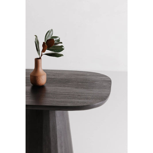 Freed Dining Table by Moe's Home Collection. Made from solid acacia wood in a modern style.