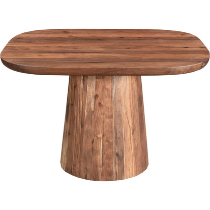Freed Dining Table by Moe's Home Collection. Made from solid acacia wood in a modern style.