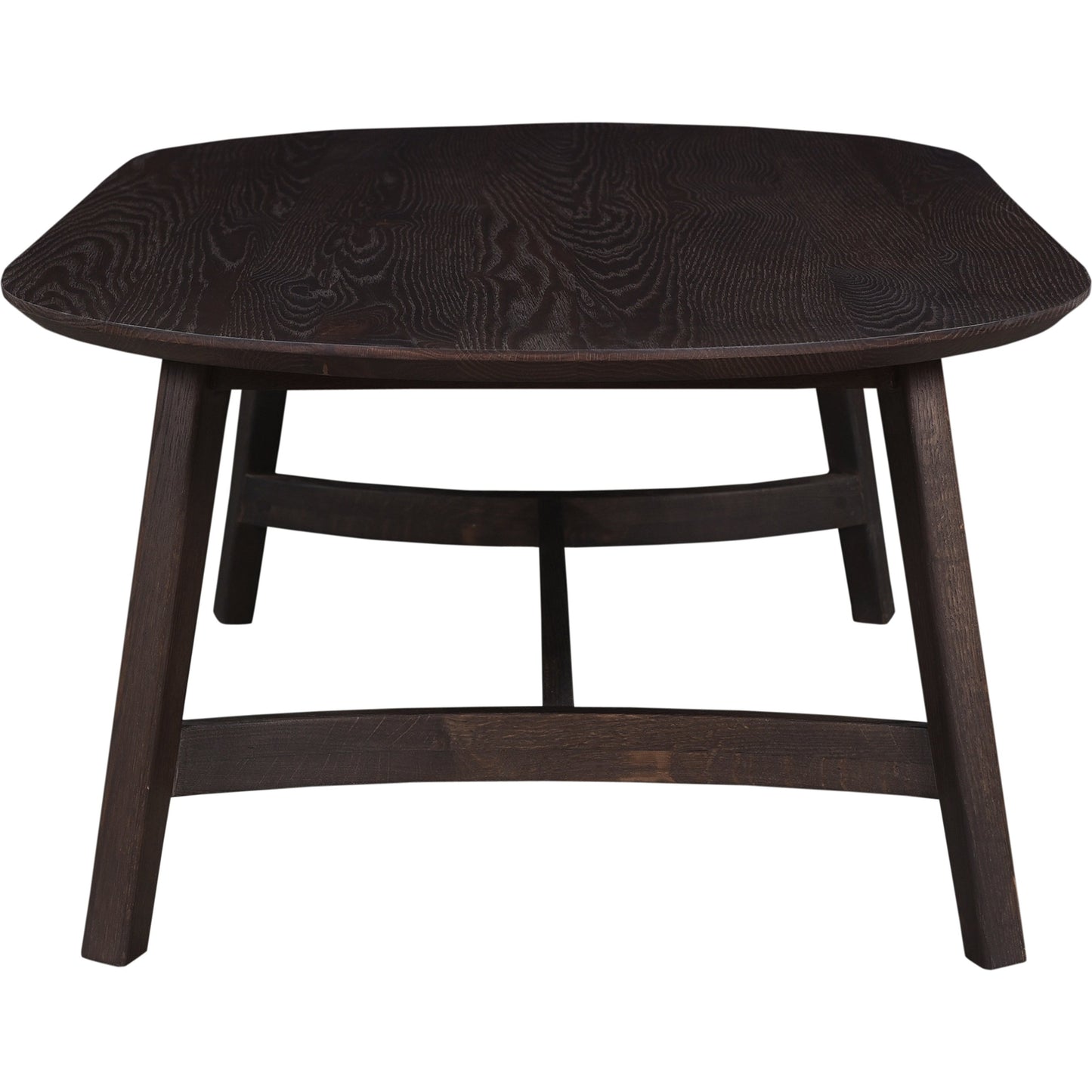 004 SI-2122090 | Additional Silo | Trie Coffee Table by Moe's Home Collection in dark brown. Made from solid oak in a modern style.