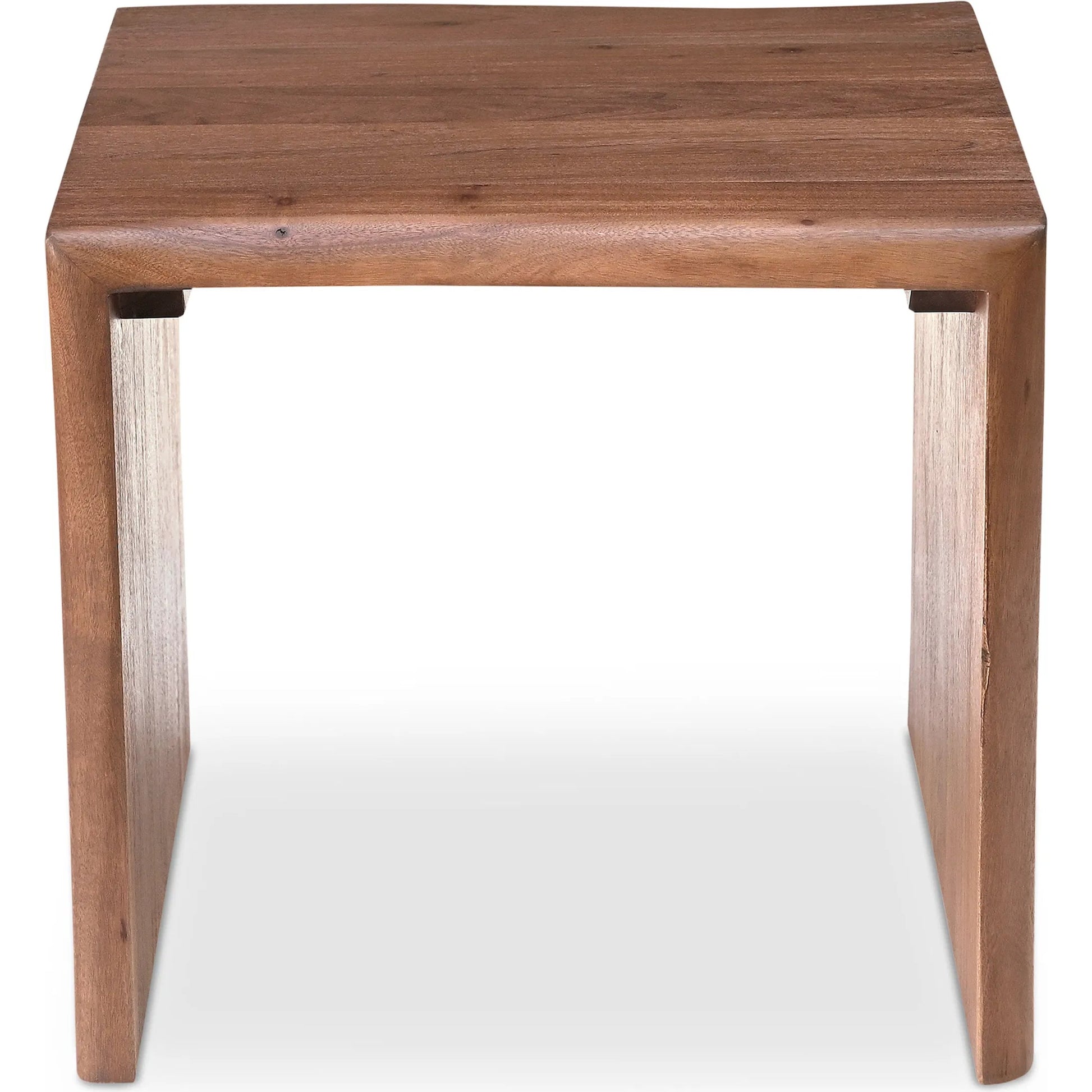 Tyrell Side Table by Moe's Home Collection in brown. Made from acacia wood in a transitional style.