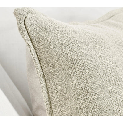 Matilda Stonewashed Throw Pillow by Villa by Classic Home in natural. Made from 100% cotton in a unique style.
