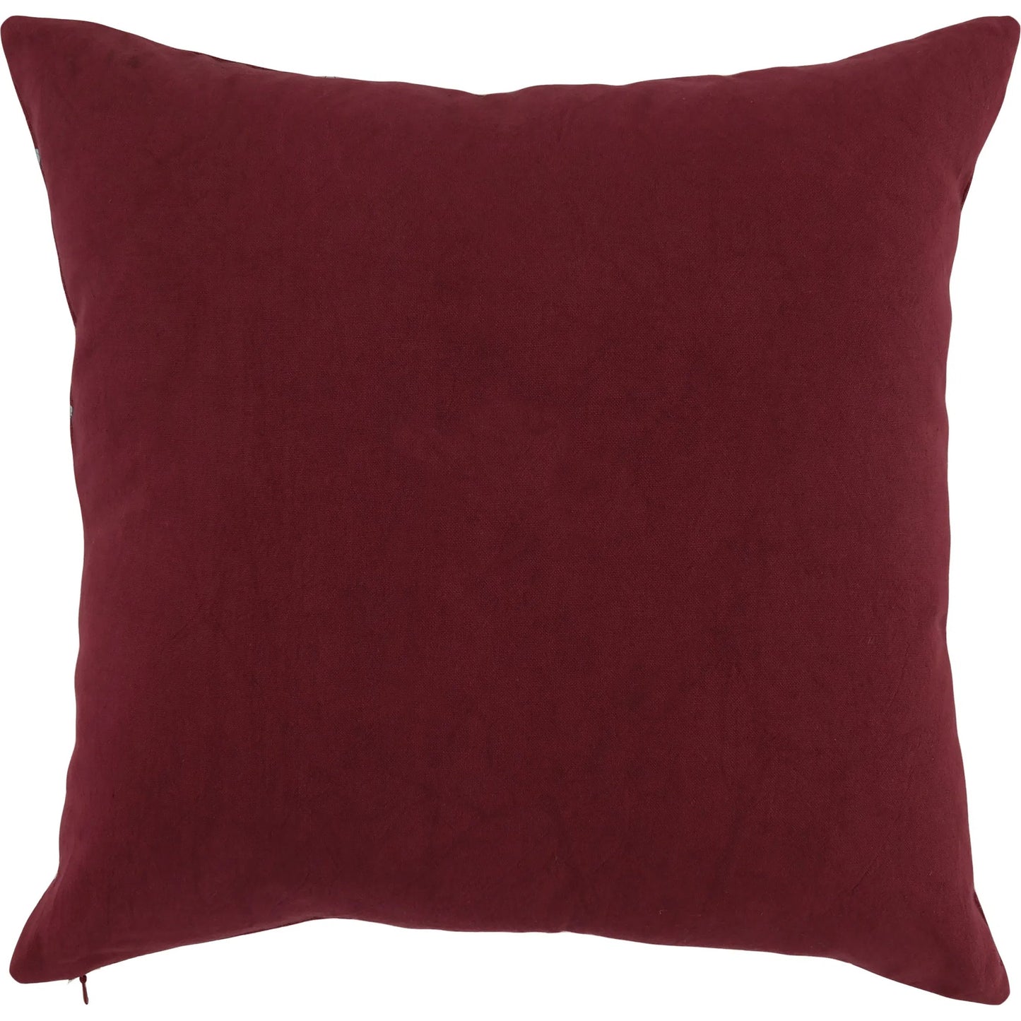 002 SI-2537902 | Additional Silo | Monica Cotton Fabric Throw Pillow by Villa by Classic Home in red. Made from 100% cotton in a unique style.