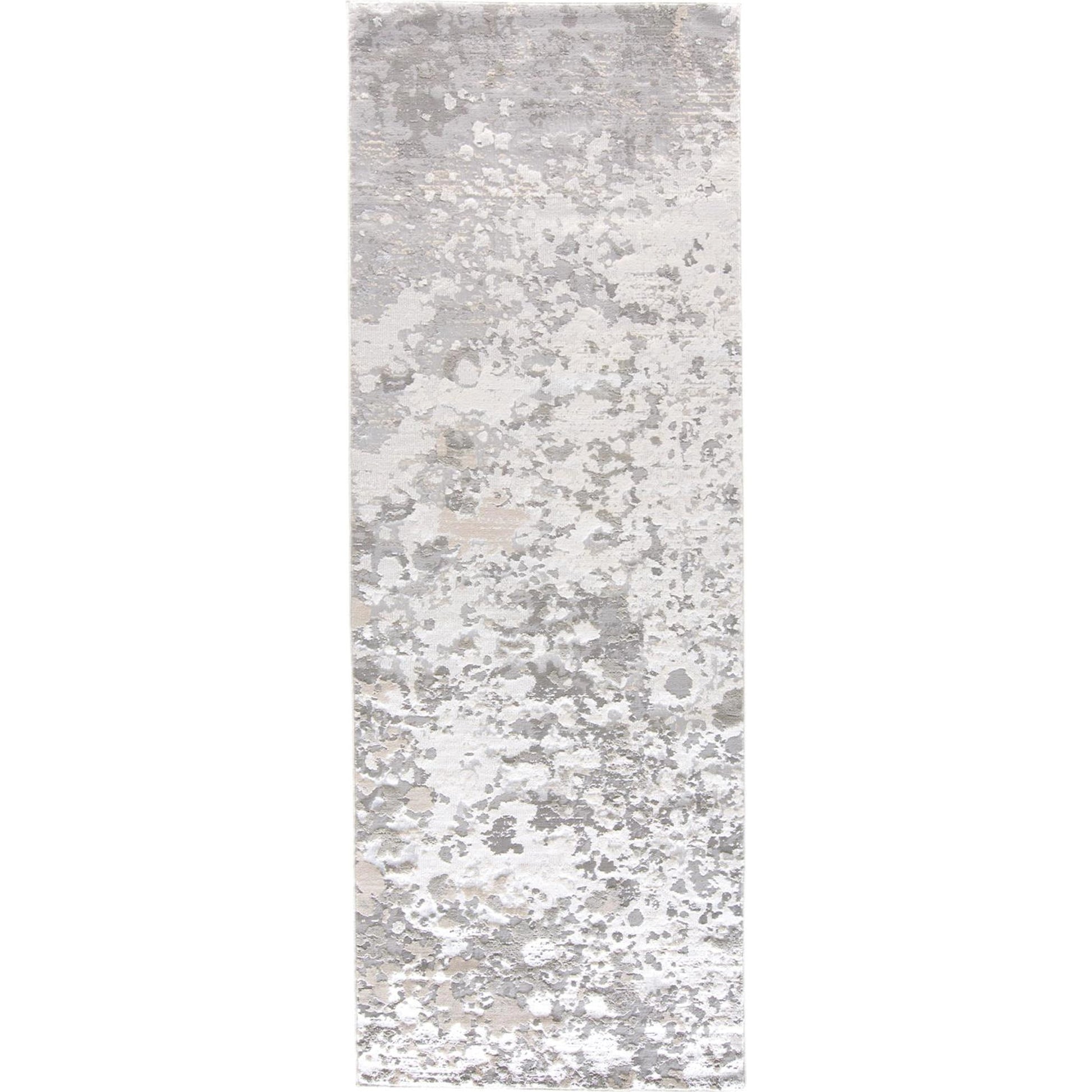 Micah Rug - 3336F by Feizy in silver, gray, white. Made from polyester, polypropylene in a unique style.