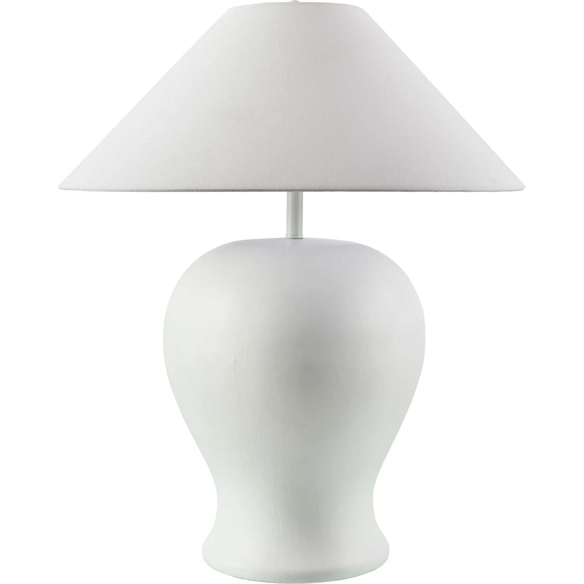 Velas Accent Table Lamp 556577 by Surya in paintedpainted. Made from ceramic, linen, plastic, resin in a transitional style.