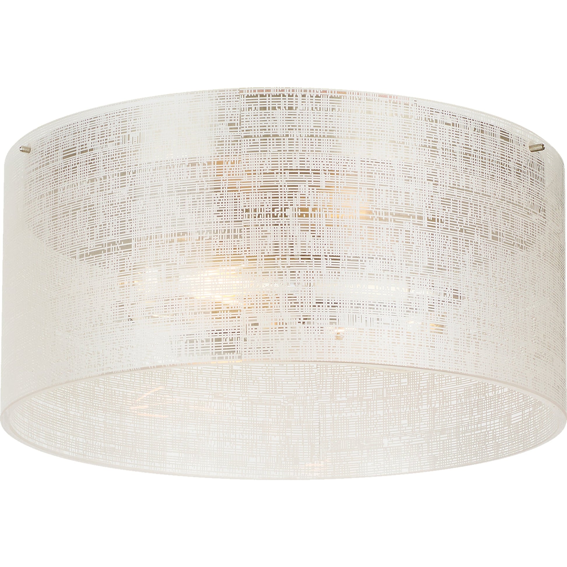 Vetra Ceiling Light Flush by Tech Lighting in satin nickel. Made from glass in a cottage & farmhouse style.
