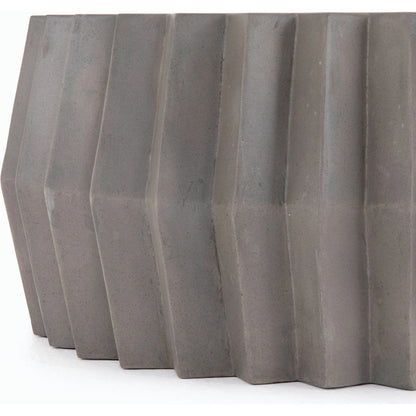 Gem Outdoor Coffee Table by Four Hands. Made from concrete in a modern style.