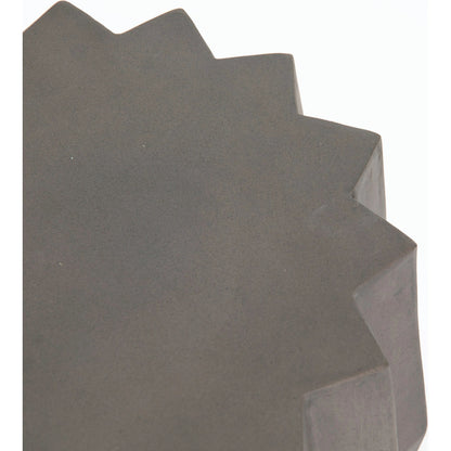 Gem Outdoor End Table by Four Hands. Made from concrete in a modern style.