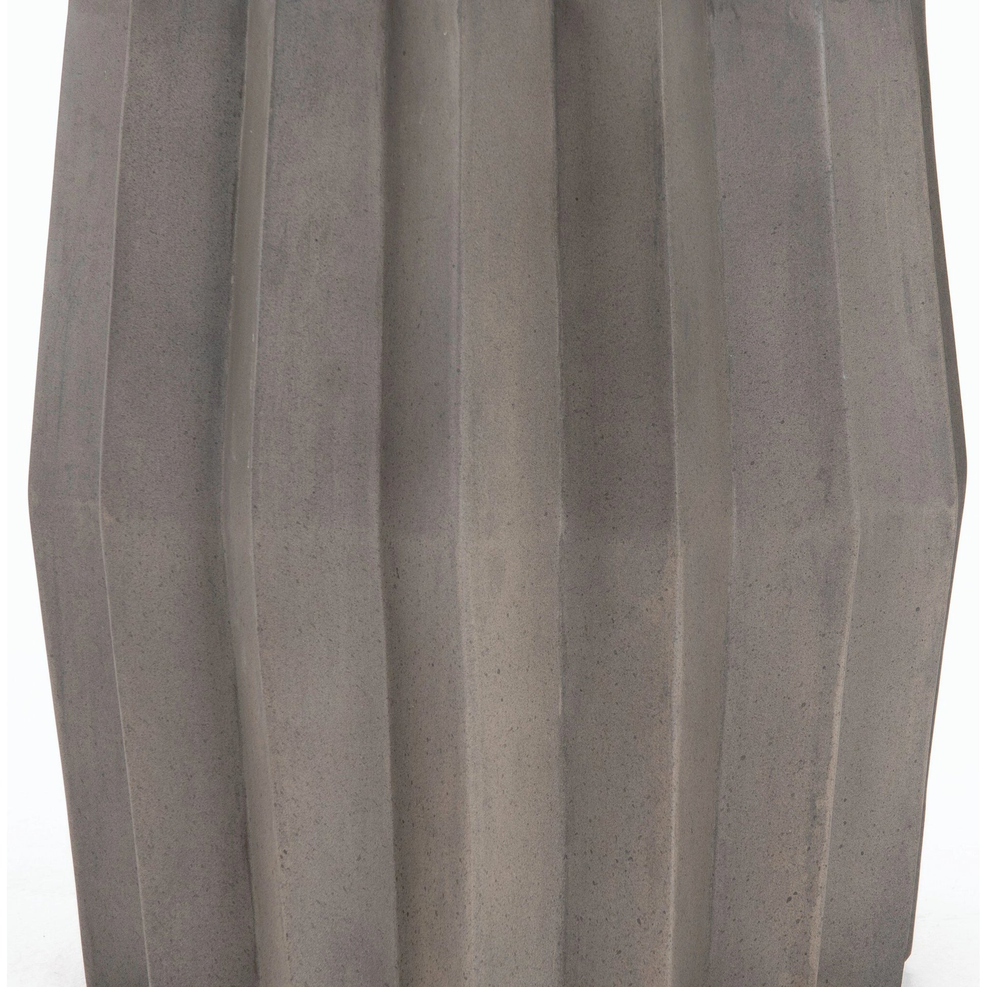 Gem Outdoor End Table by Four Hands. Made from concrete in a modern style.