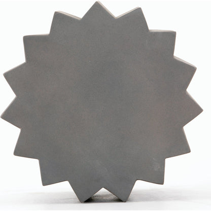 Gem Outdoor End Table by Four Hands. Made from concrete in a modern style.