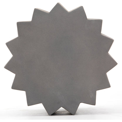 Gem Outdoor End Table by Four Hands. Made from concrete in a modern style.