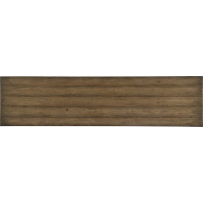 Sundance Buffet by Hooker Furniture in cliffside. Made from quartered pine, maple veneers, solid-wood edge top in a transitional style.