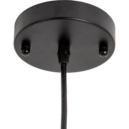 Vega - 32444 by Livabliss in fixture: black, shade: black, cord: black and painted. Made from shade (outside): rattan, fixture: rattan, canopy: metal in a cottage & farmhouse style.
