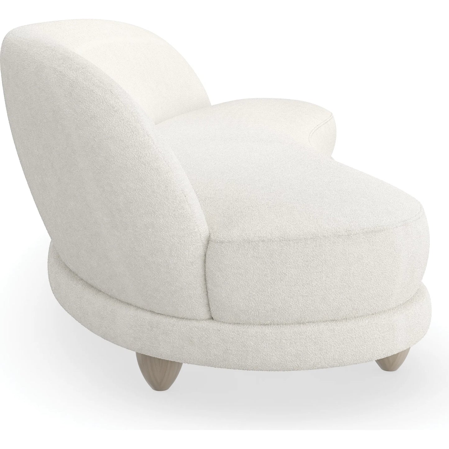 005 SI-2193859 | Additional Silo | Tulum 110" Sofa by Caracole in sabbia. Made from ash, japanese sen in a transitional style.