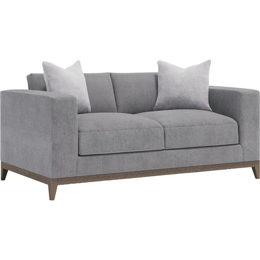 Noel Fabric Loveseat by Bernhardt in portobello. Made from fabric in a transitional style.
