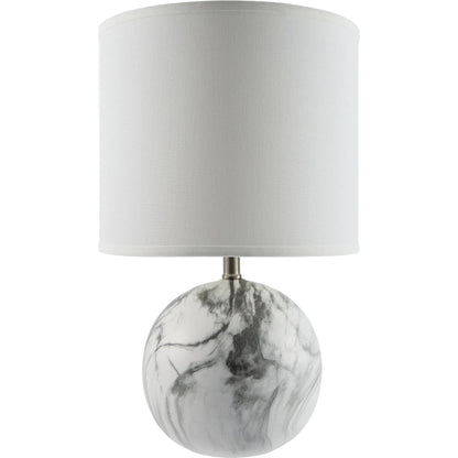 Vogel Accent Table Lamp by Livabliss in electroplated, glazed. Made from ceramic, linen, plastic, iron in a unique style.