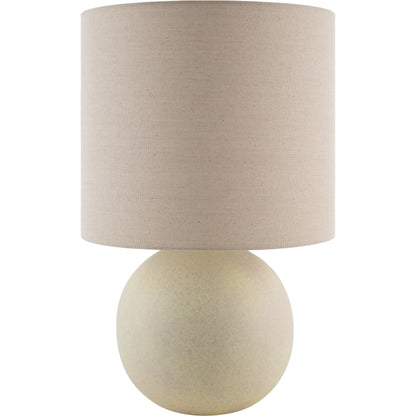 Vogel Accent Table Lamp by Livabliss in plated, glazed. Made from ceramic, linen, polyester, iron in a unique style.